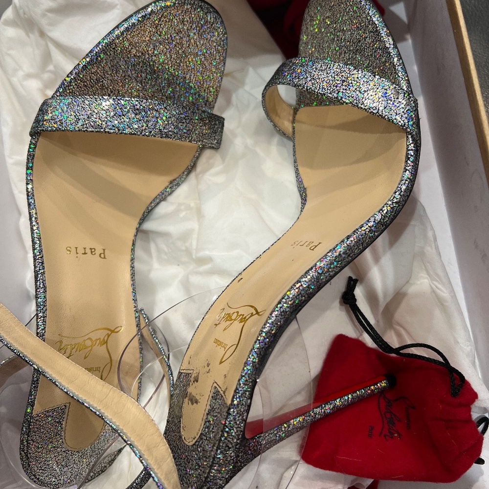 Jonathan 100 Nappa Mica/pvc sandals